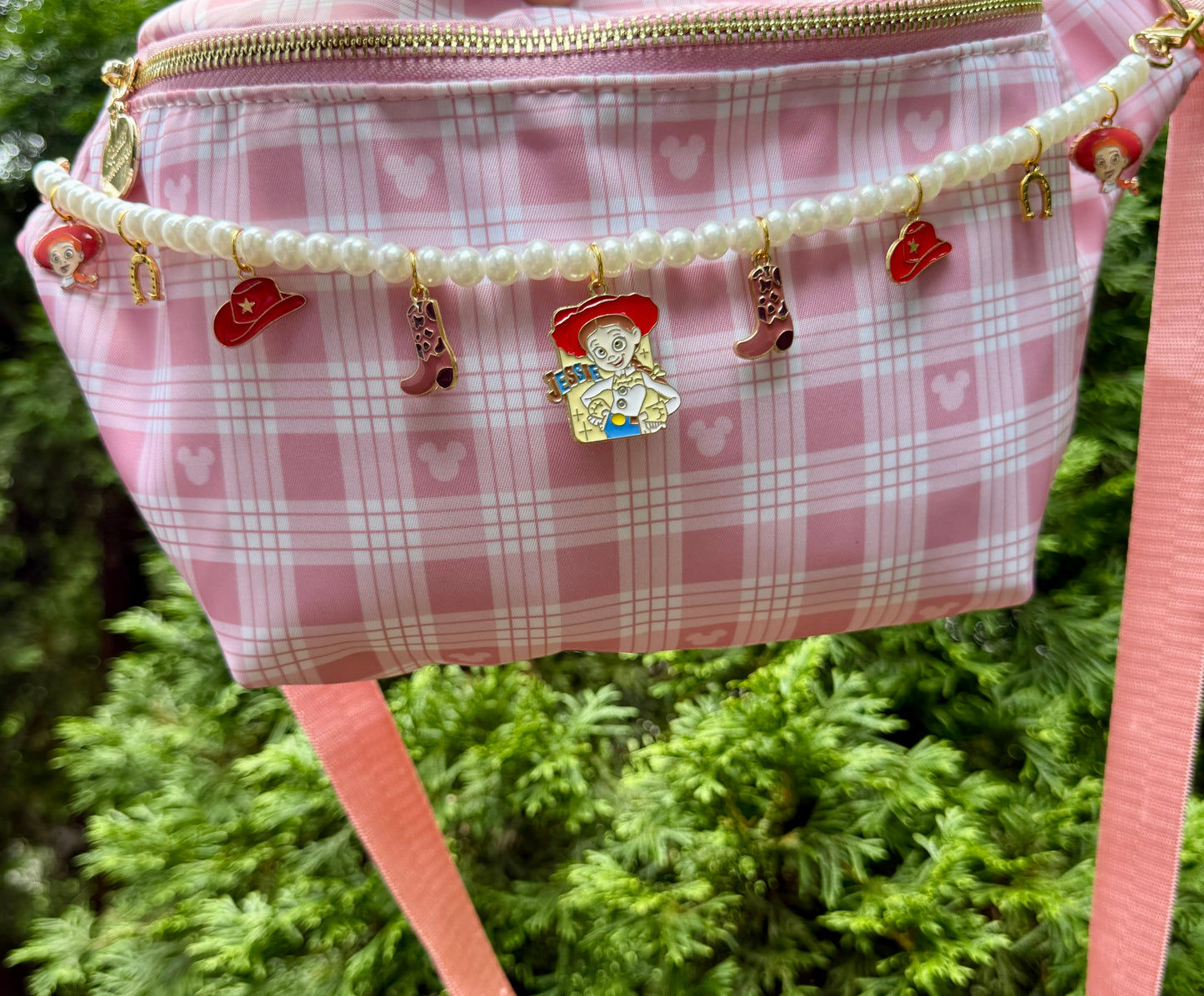 Yodeling Cowgirl Pearl Bag Chain