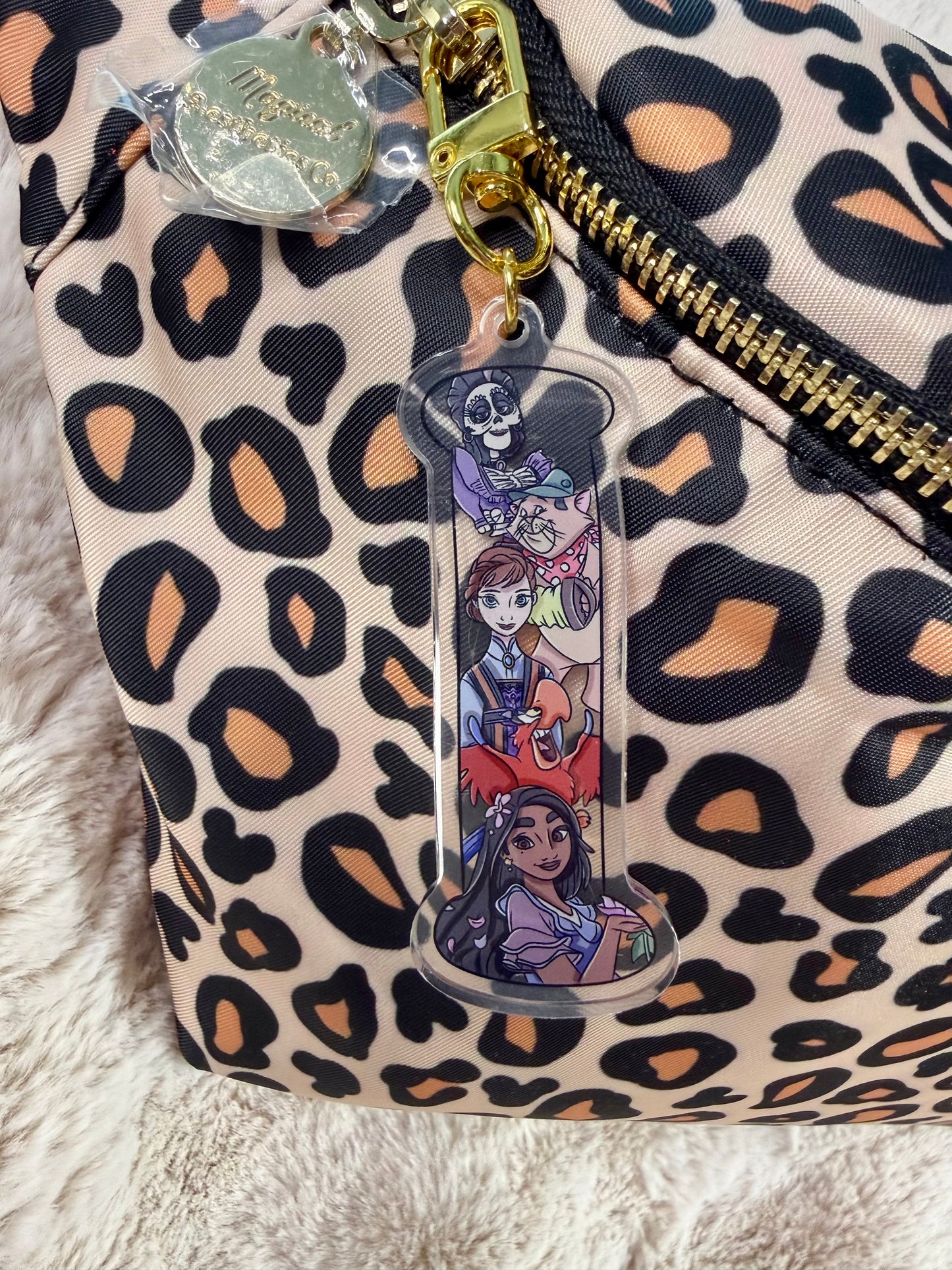 Initial Bag Charm