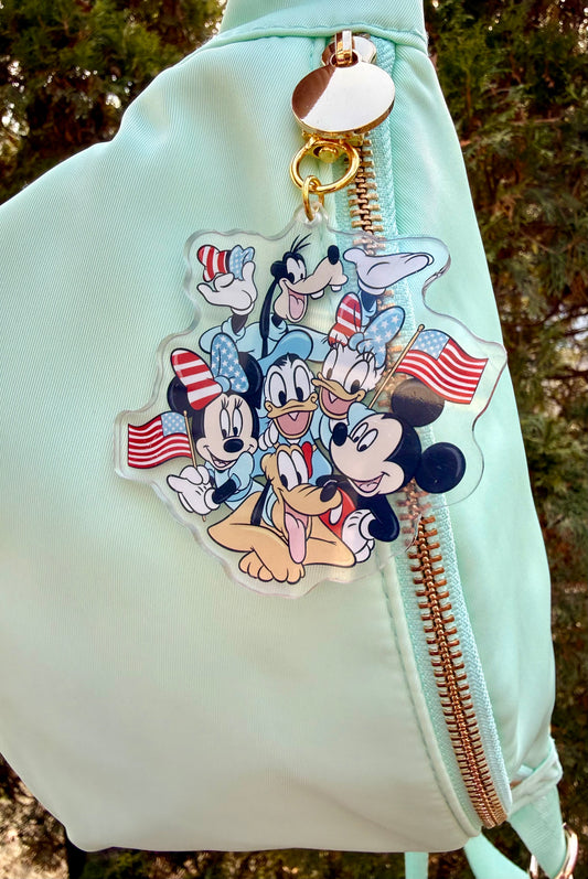 Star-Spangled Magic Bag Charms