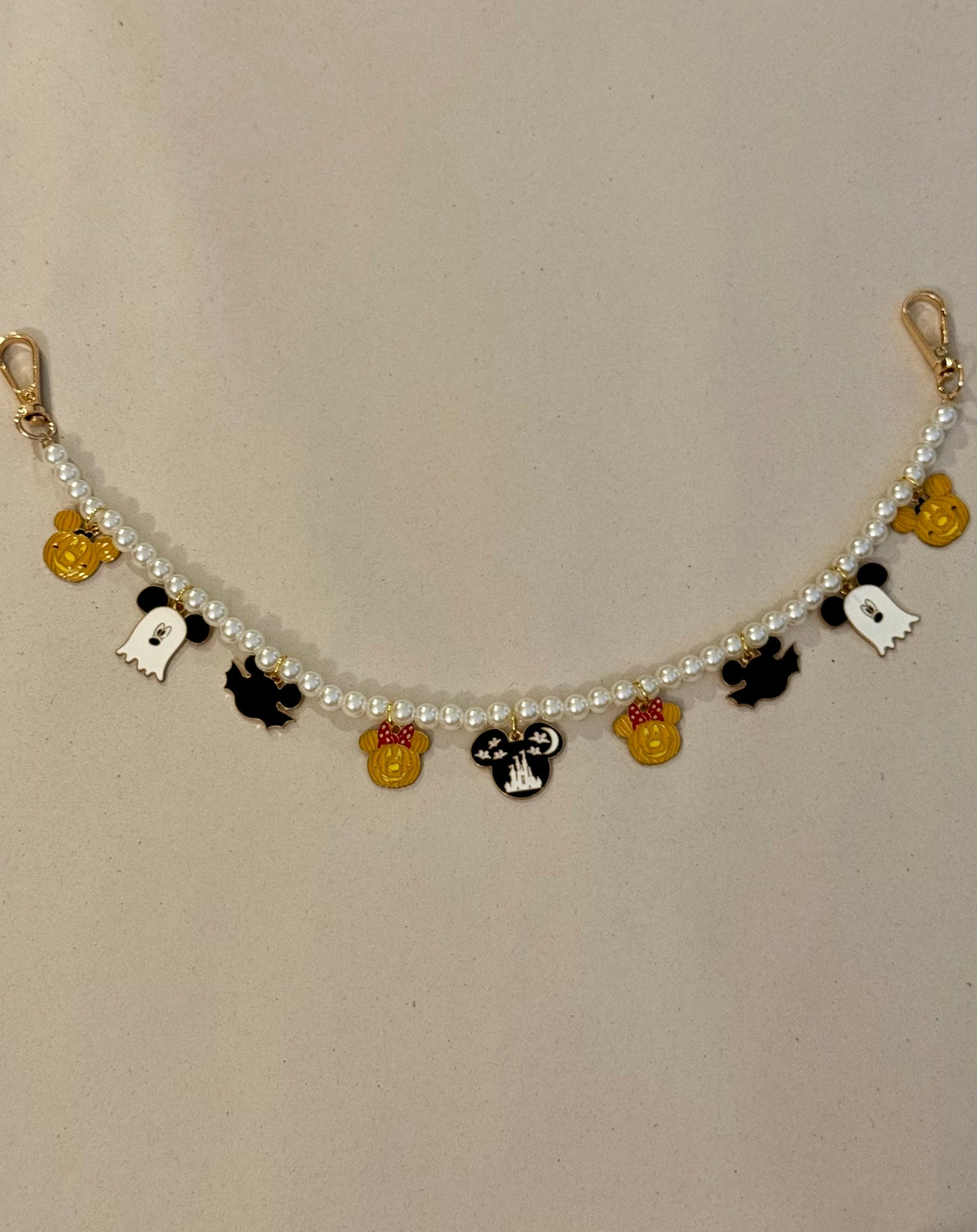 Spooky Icons Bag Chain