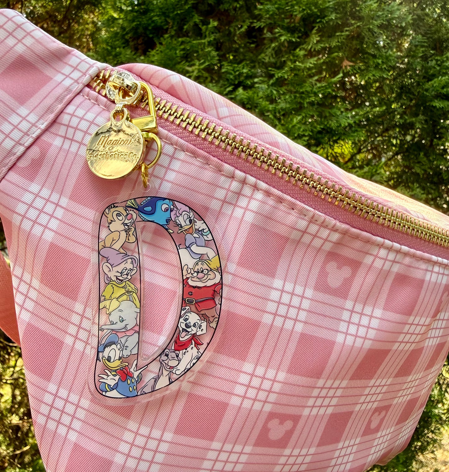 Initial Bag Charm