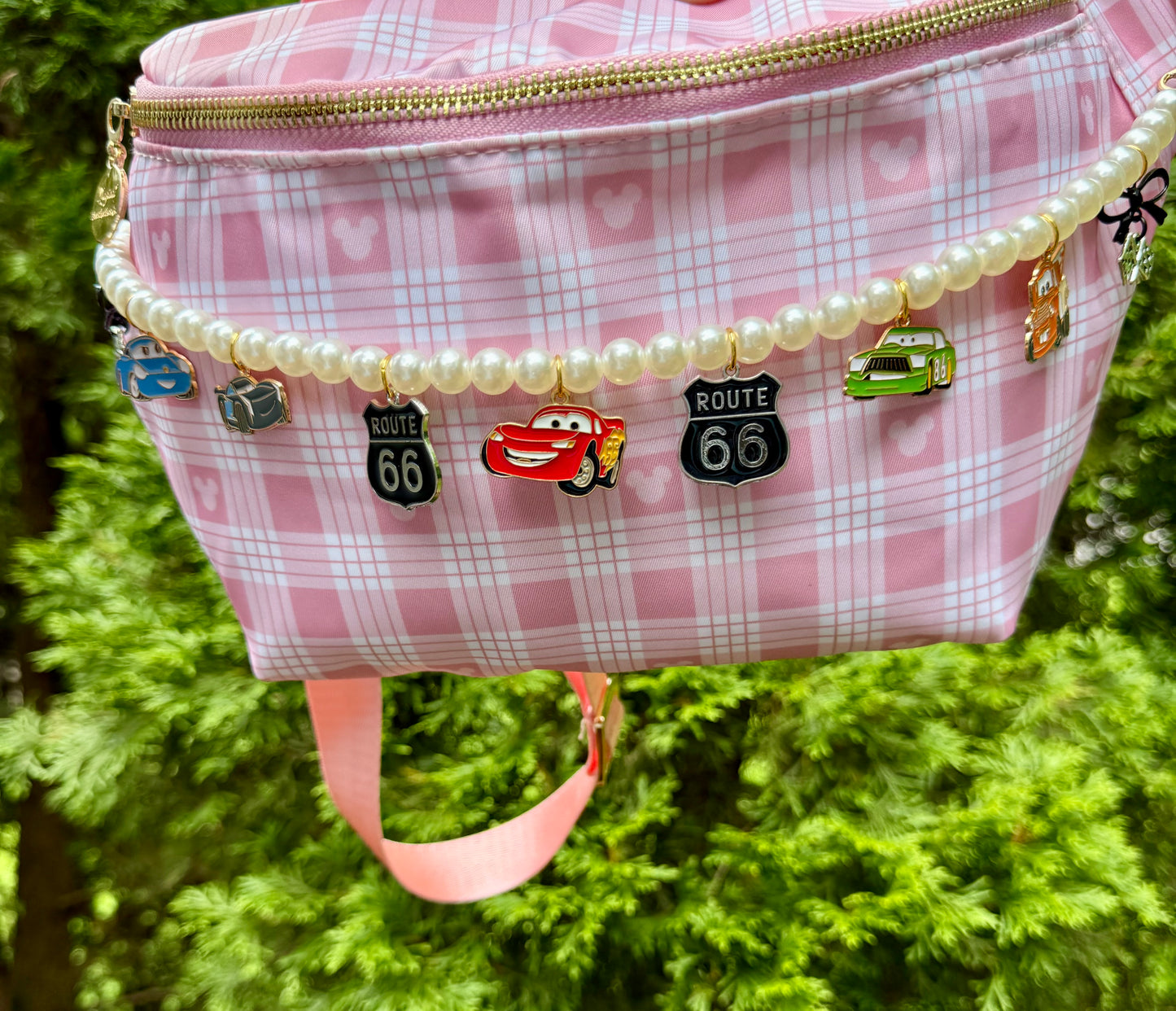 Coquette Racing Pals Bag Chain