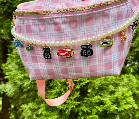 Coquette Racing Pals Bag Chain