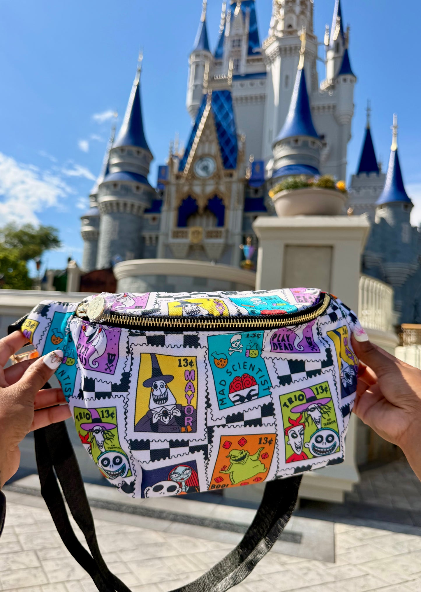 Nightmare Patchwork Fanny/Belt bag