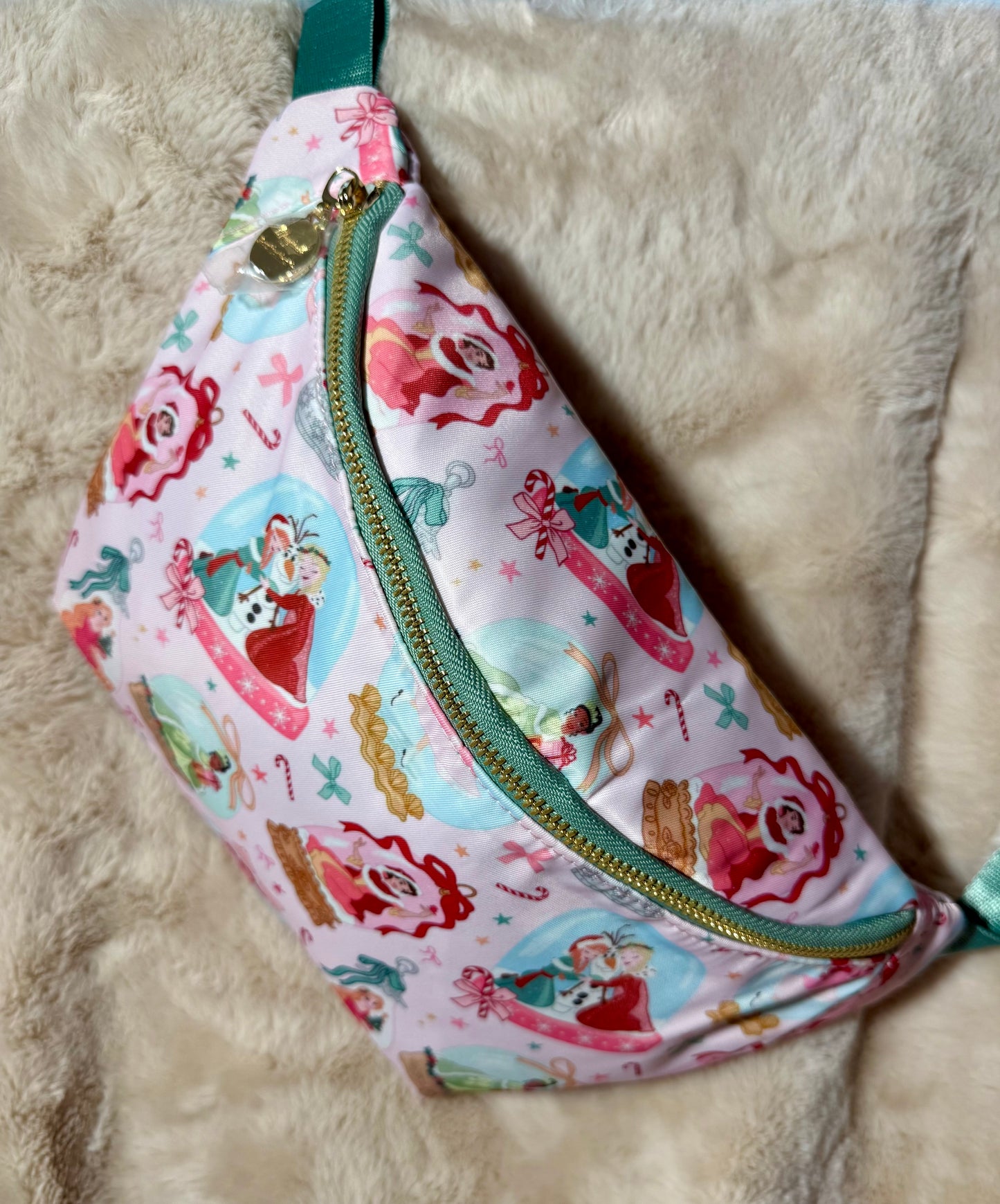 Enchanted Fairytale Snow Globe Belt Bag