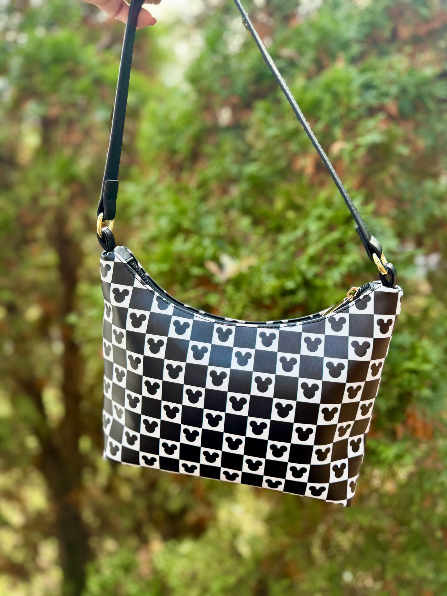 Magical Checkerboard Shoulder Bag