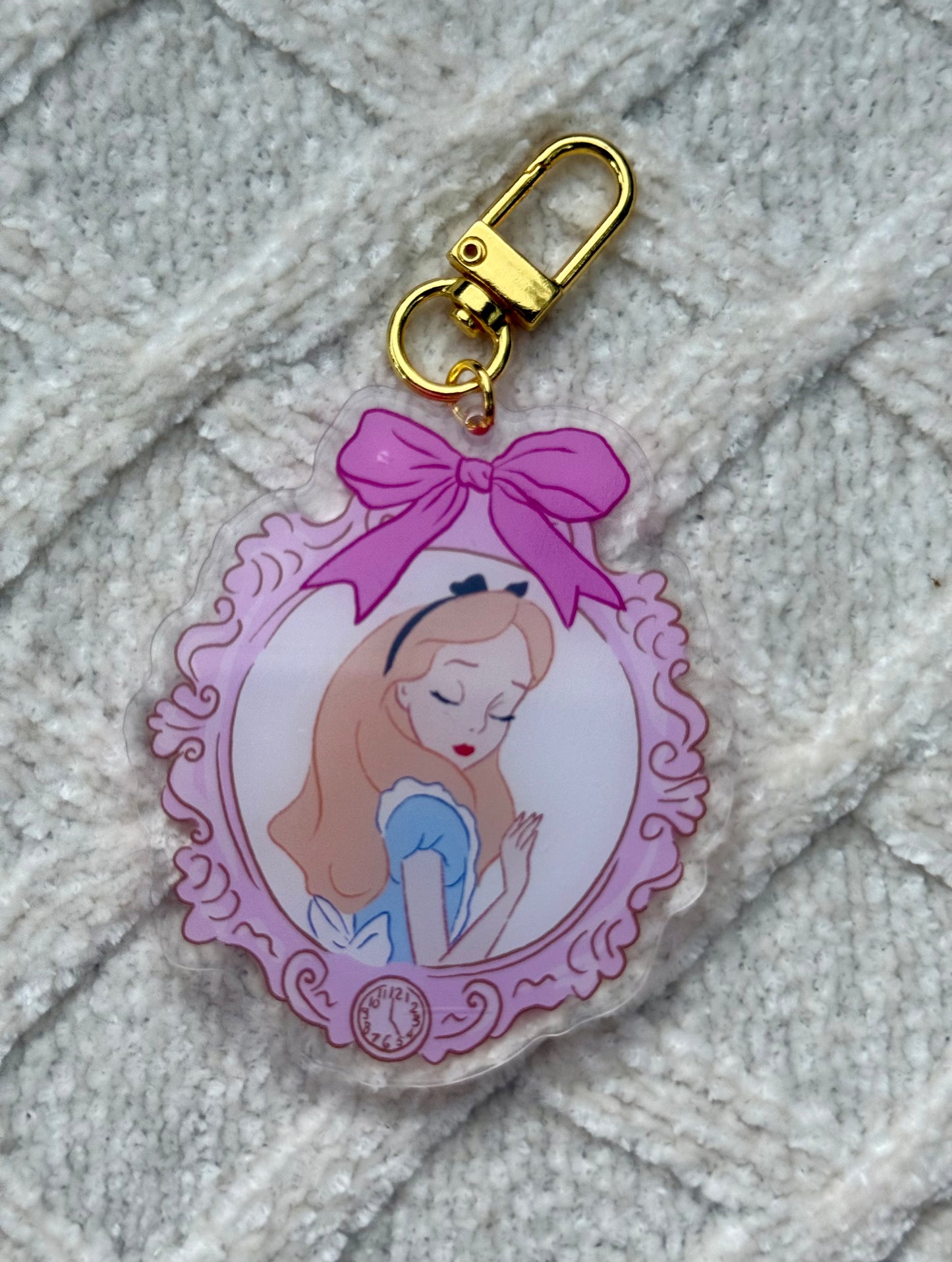 Wonderfully Alice Portrait Bag Charm