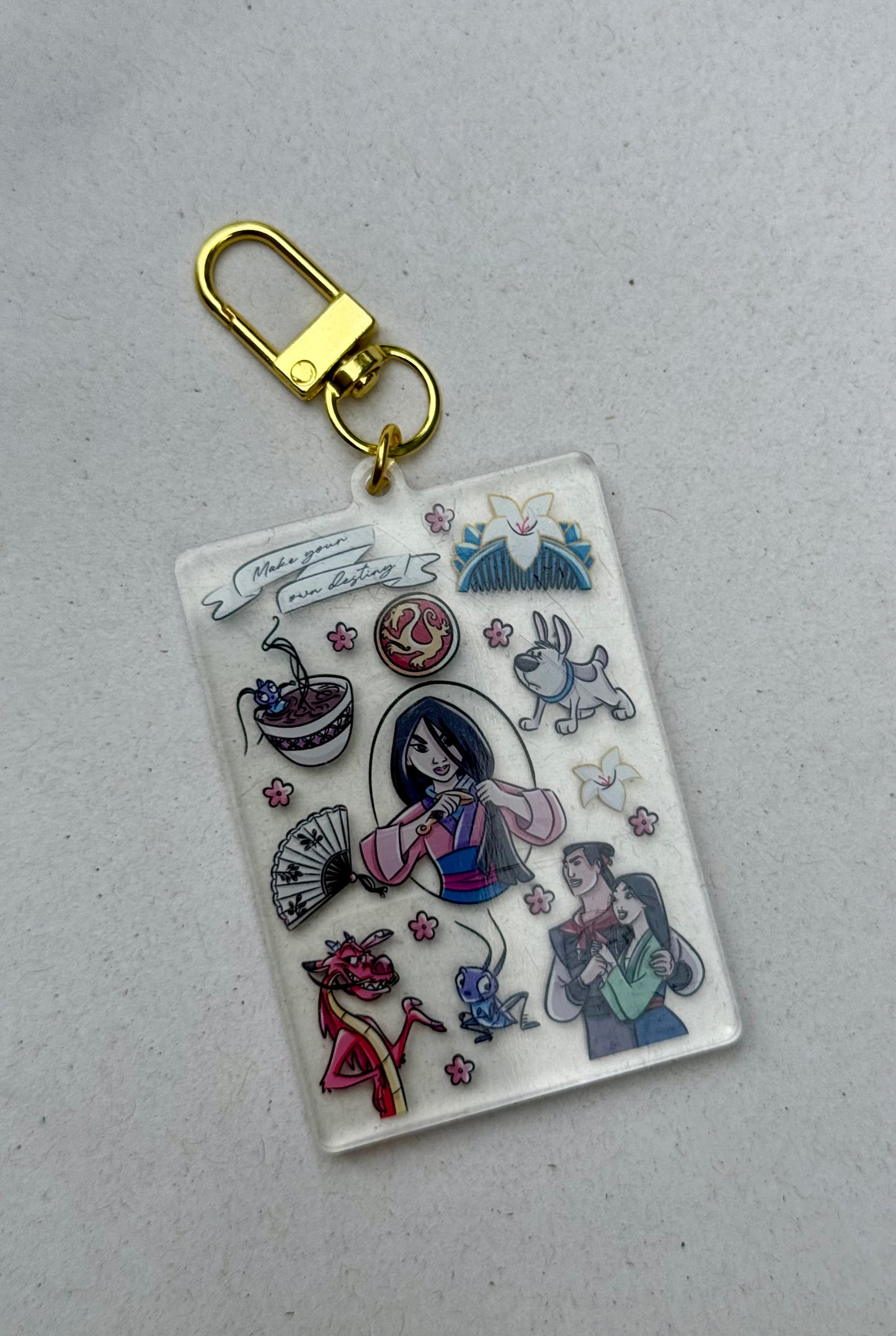 Make Your Own Destiny Bag Charm