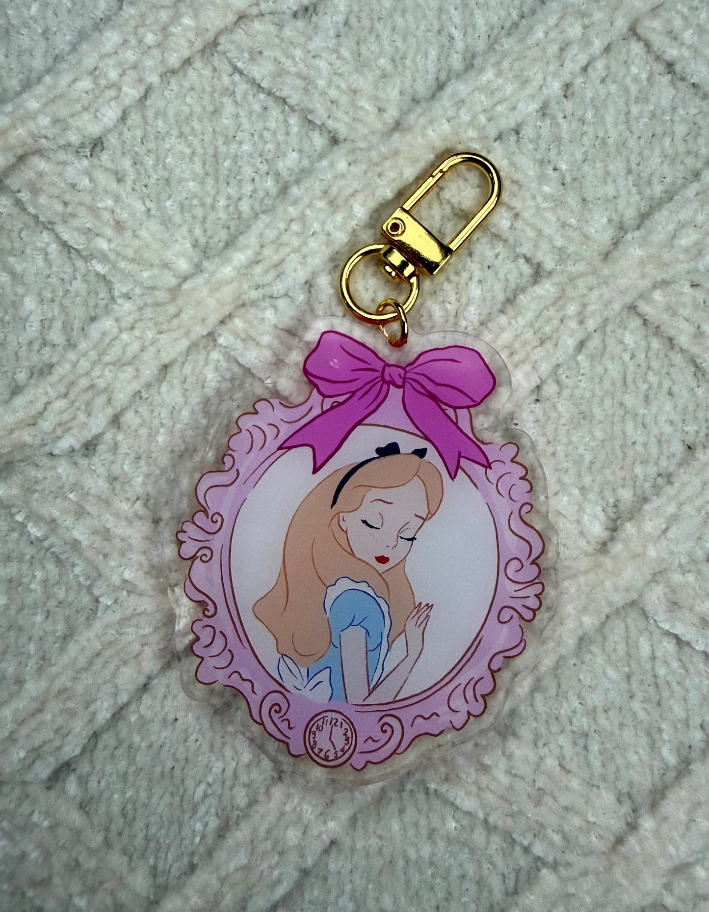 Wonderfully Alice Portrait Bag Charm