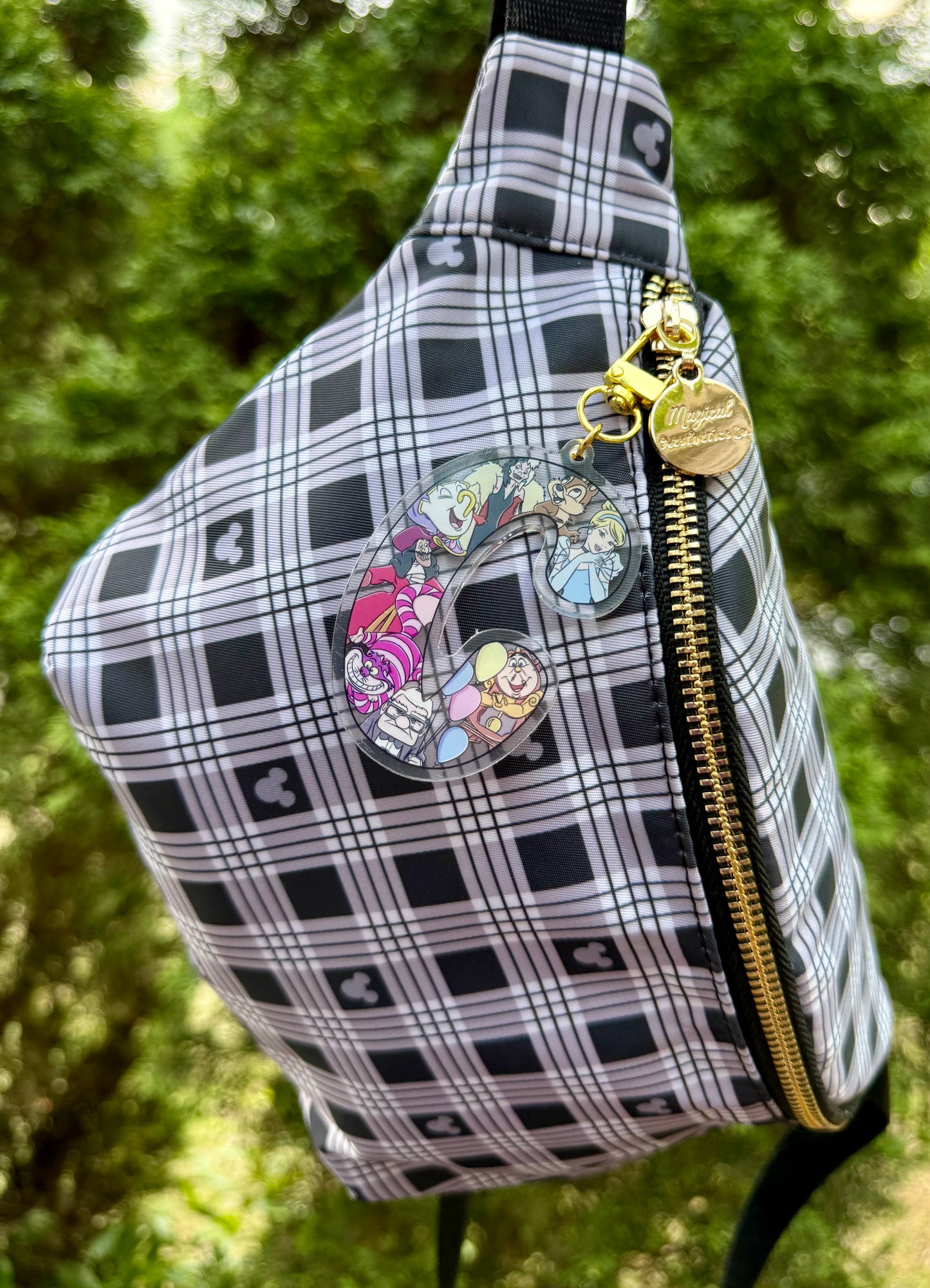 Initial Bag Charm