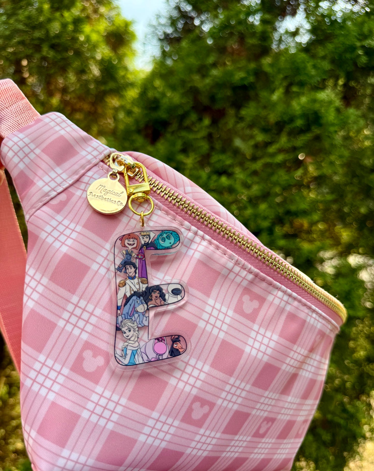 Initial Bag Charm