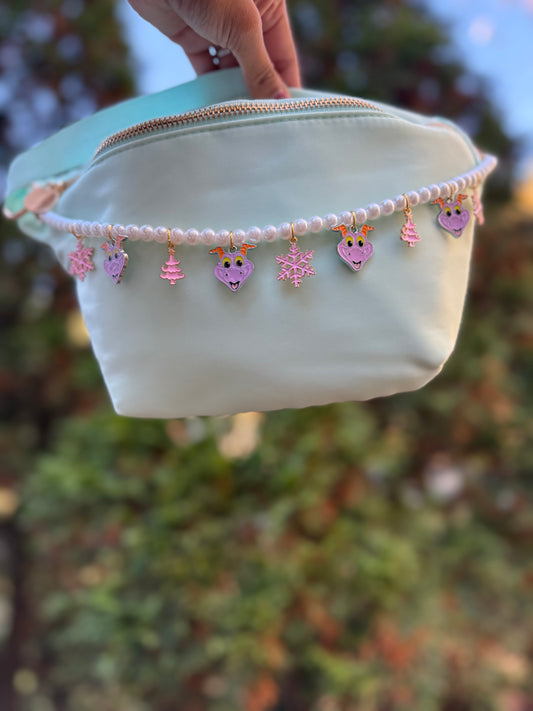 Pinkmas Dragon Bag Chain