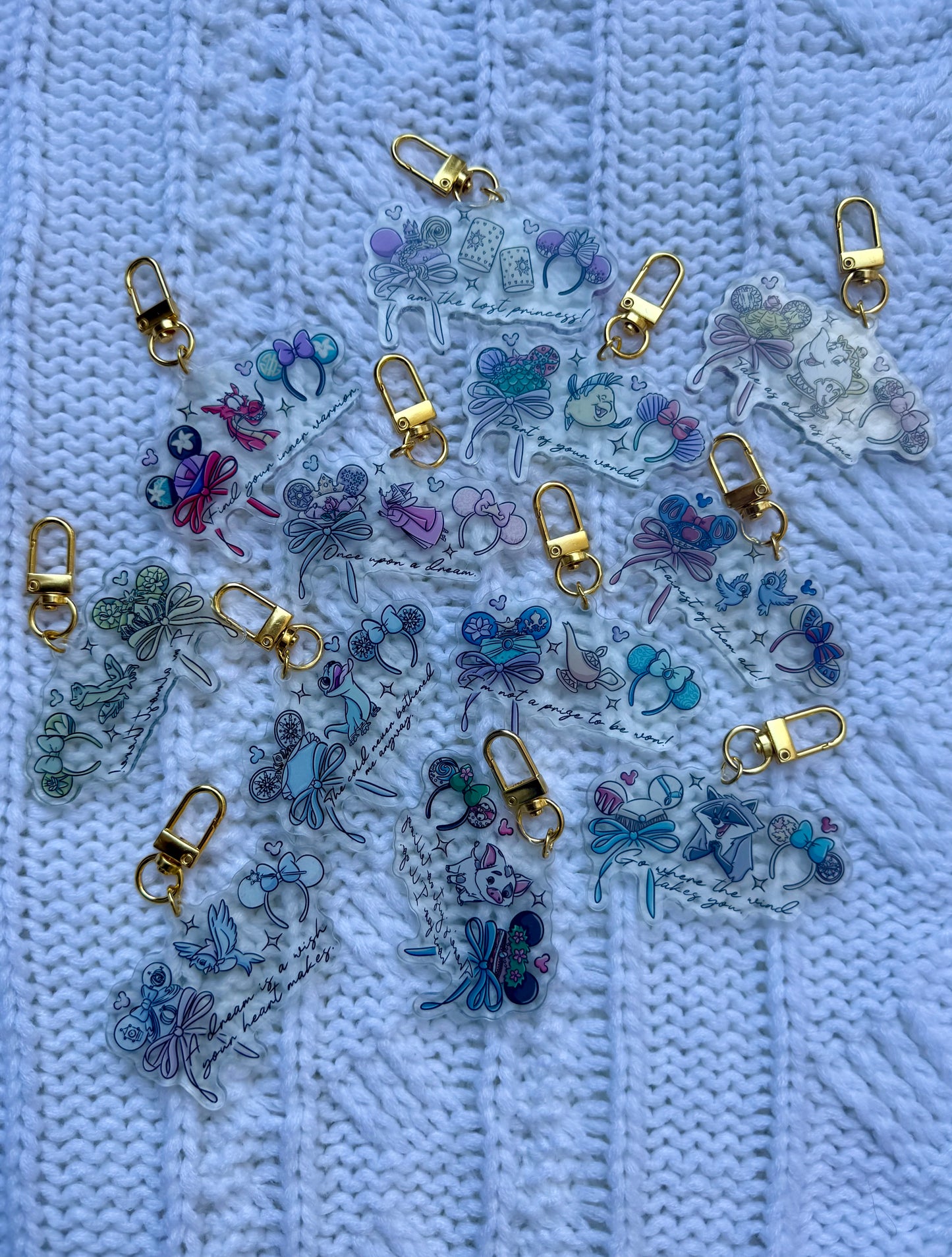 Princess Ears Bag Charms