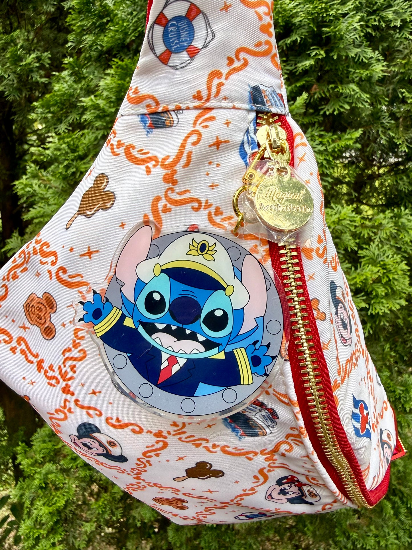 Captain Stitch Bag Charm