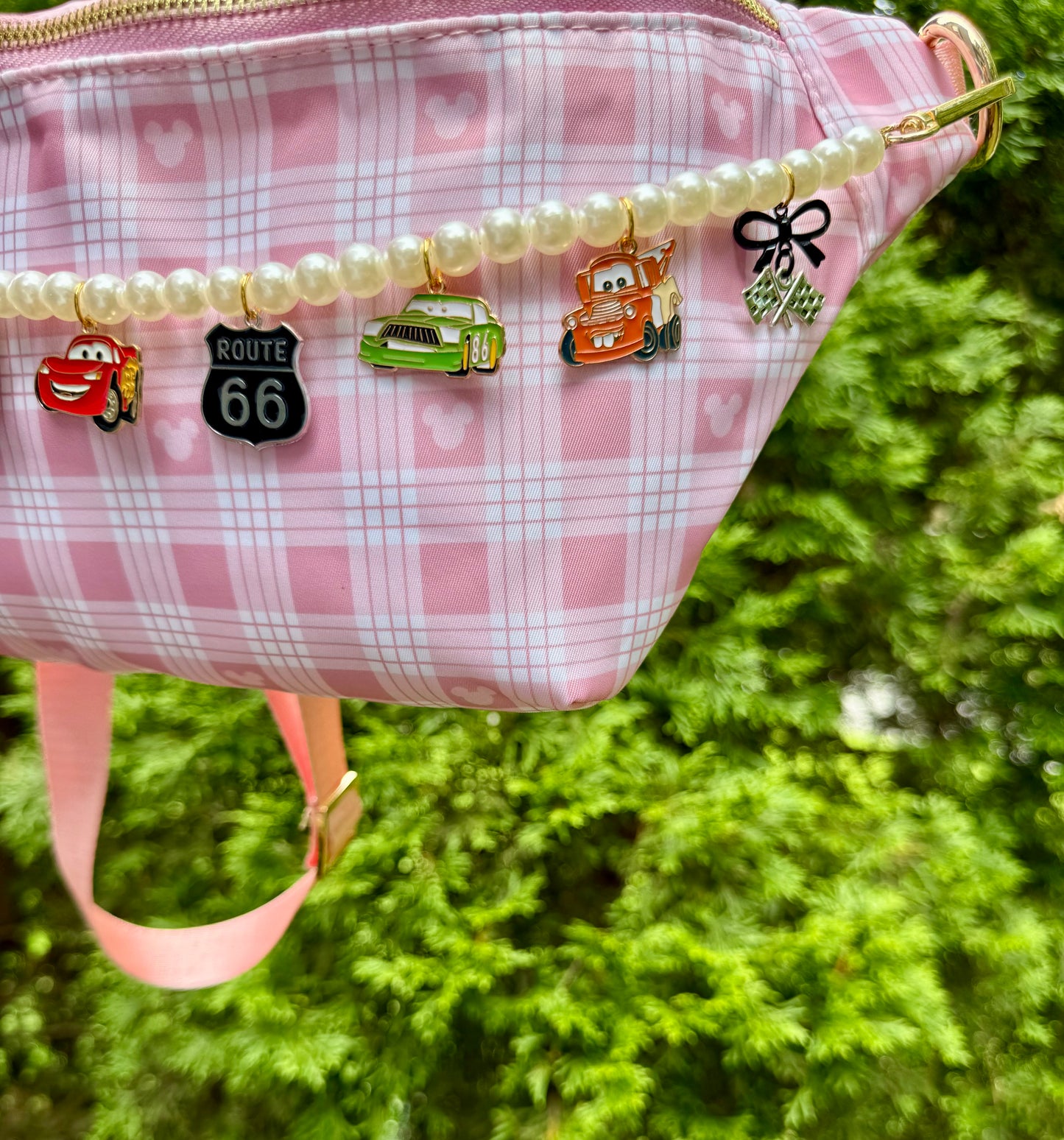Coquette Racing Pals Bag Chain