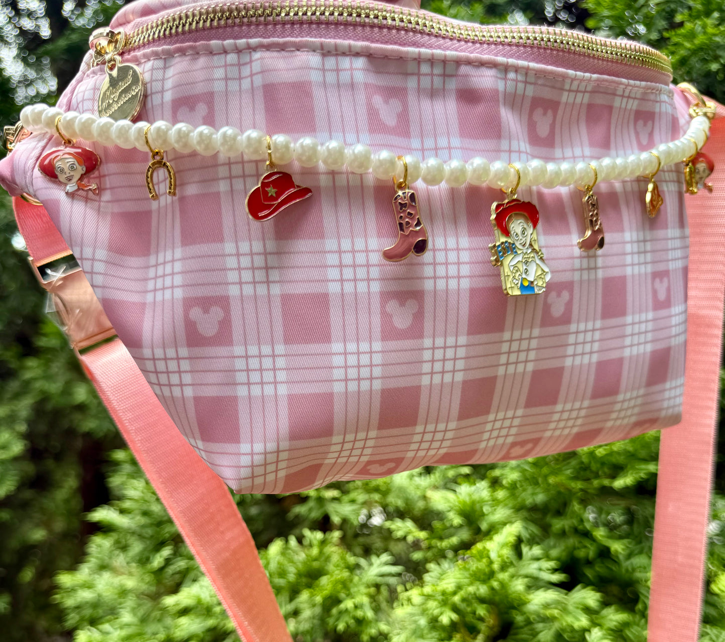 Yodeling Cowgirl Pearl Bag Chain