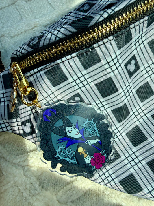 Villainous Portrait Bag Charms