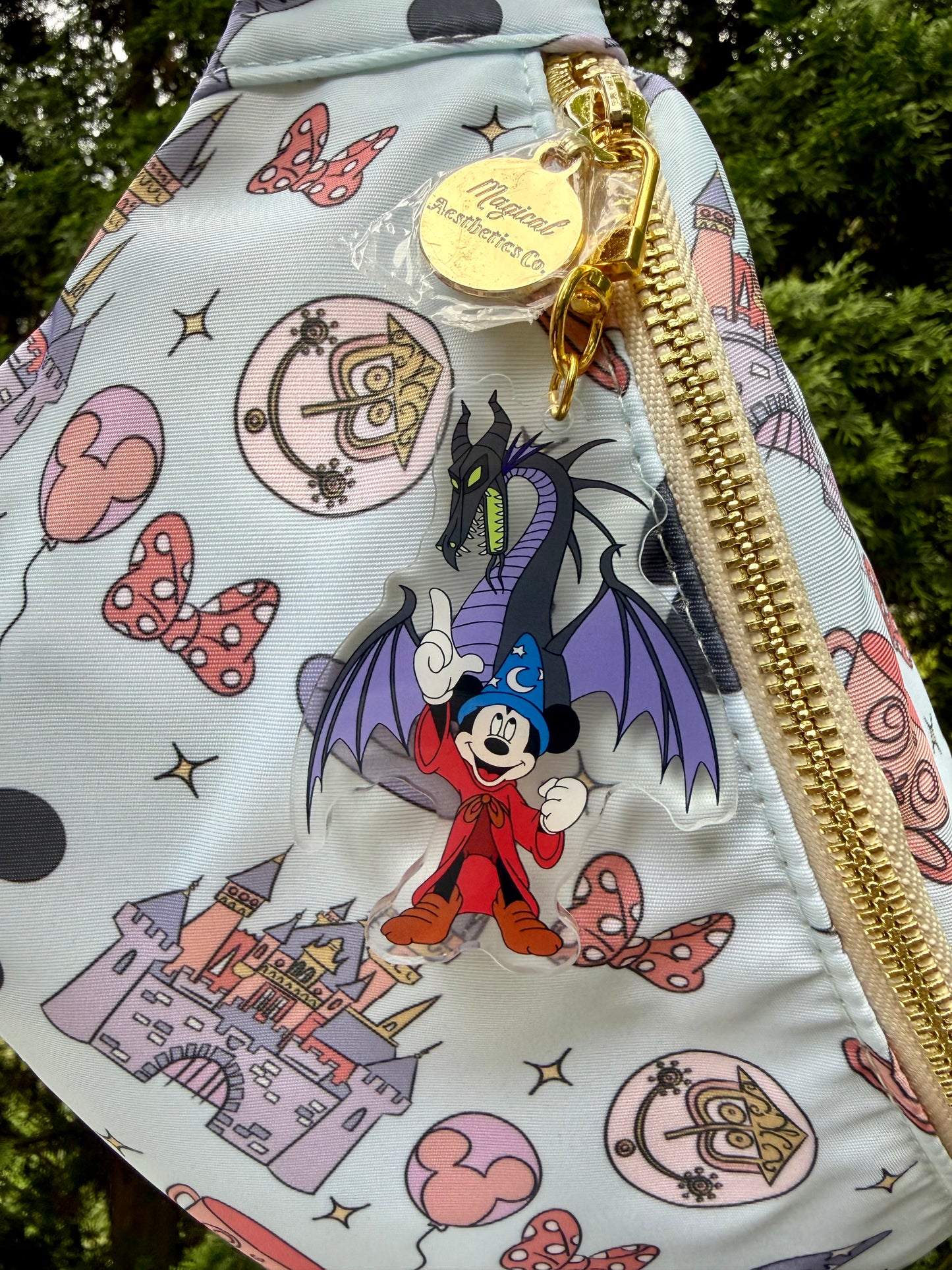 Sorcerer & Dragon Bag Charm