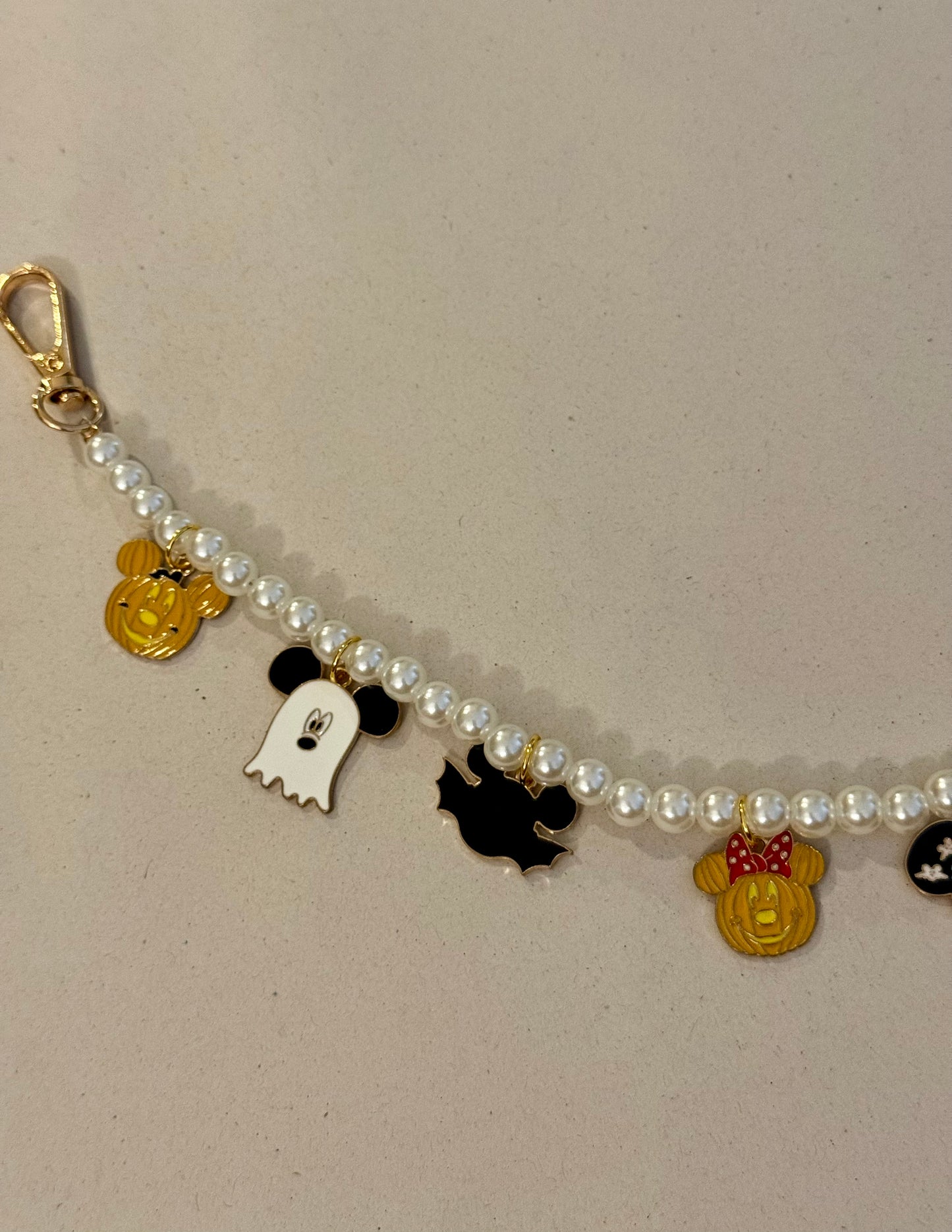 Spooky Icons Bag Chain
