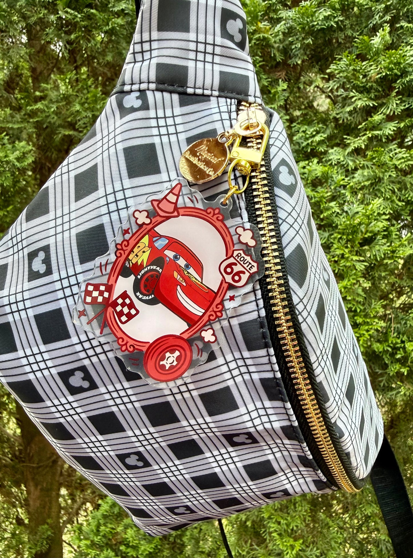 Route 66 Bag Charm