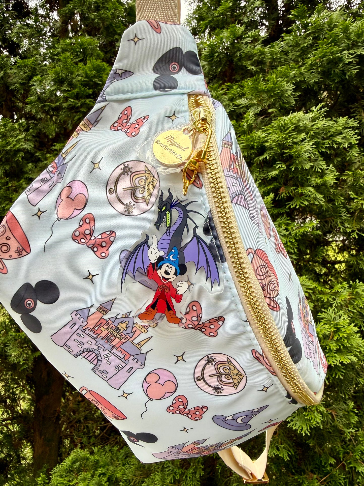 Sorcerer & Dragon Bag Charm