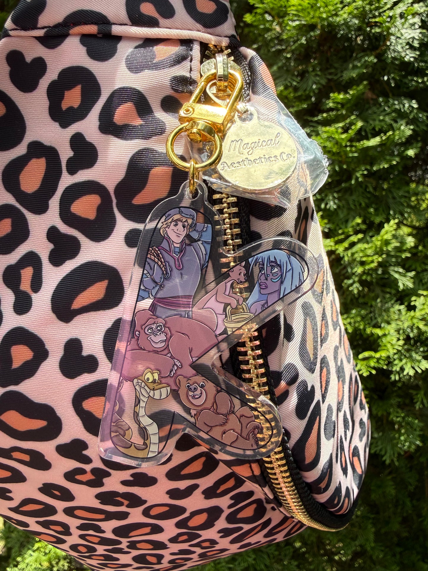 Initial Bag Charm