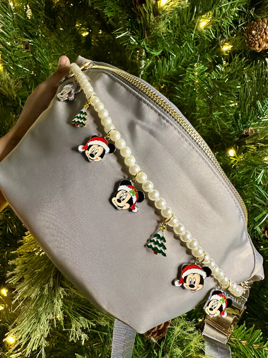 Yuletide Pearl Bag Chain